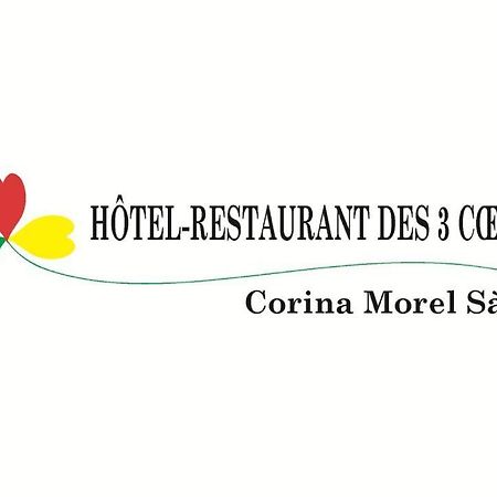 Hotel-Restaurant Des 3 Coeurs Vaulion Extérieur photo